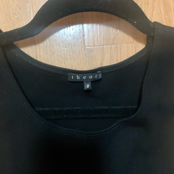 Theory Black Dress with belt - Picture 2 of 2